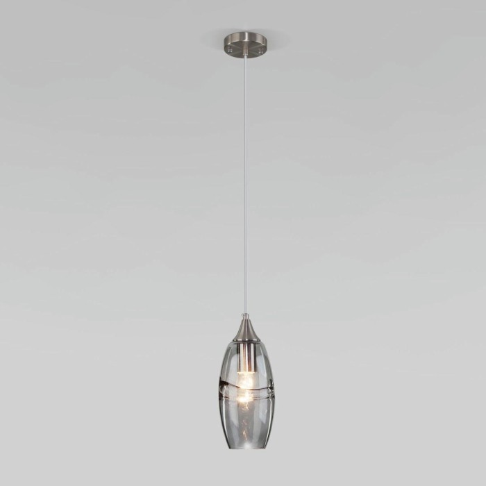 Подвесной светильник Eurosvet Lotus 50222/1 дымчатый