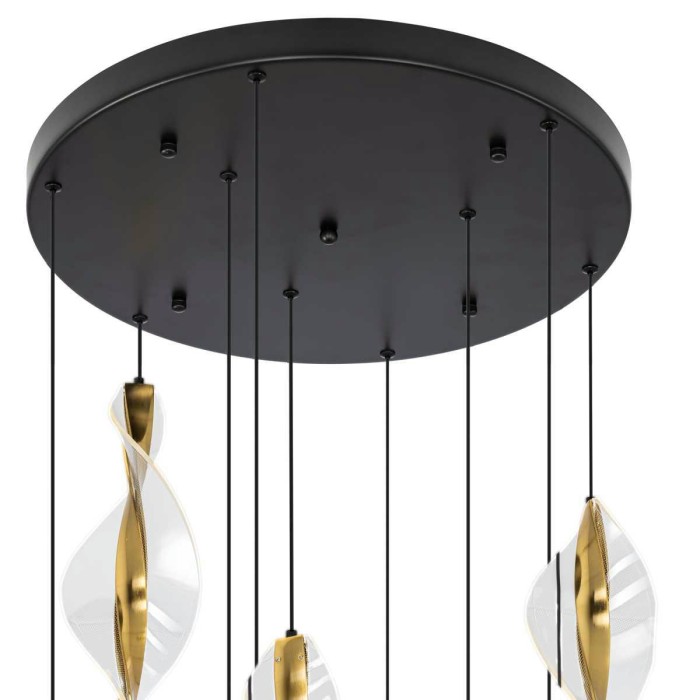 Подвесная светодиодная люстра Citilux Vind CL214091