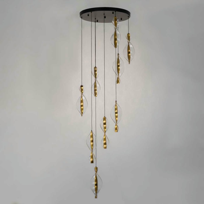 Подвесная светодиодная люстра Citilux Vind CL214091