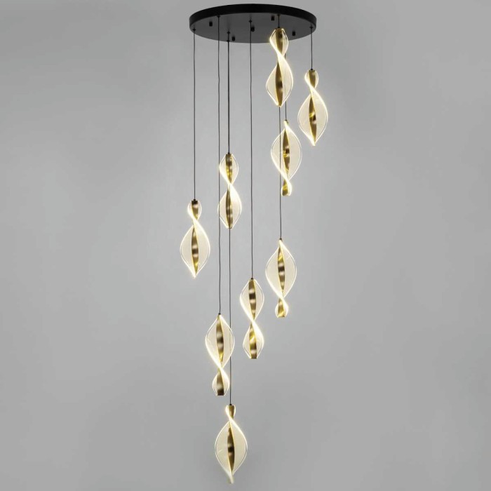 Подвесная светодиодная люстра Citilux Vind CL214091