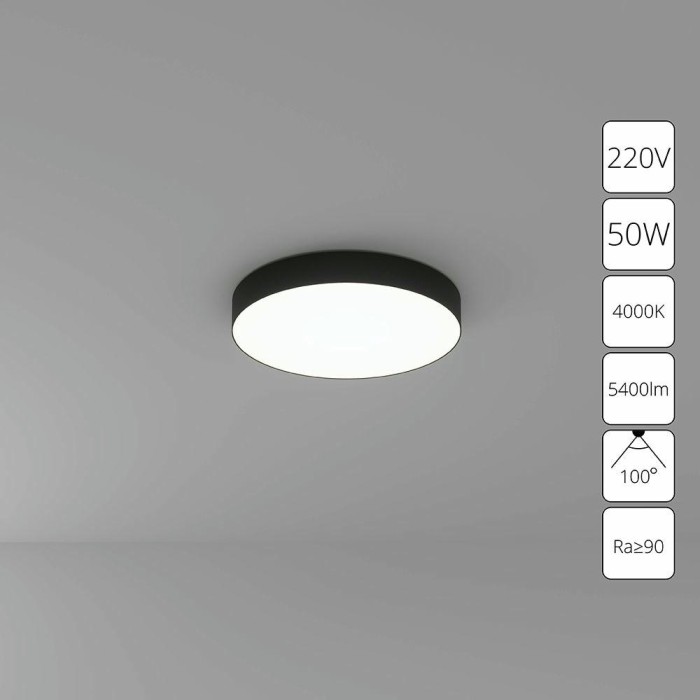 Потолочный светодиодный светильник Arte Lamp Fado A6650PL-1BK