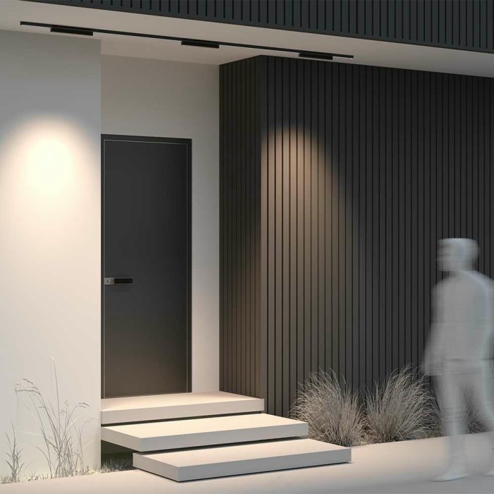 Уличный трековый светильник Maytoni Outdoor O-TR02-2-S-18WB3K