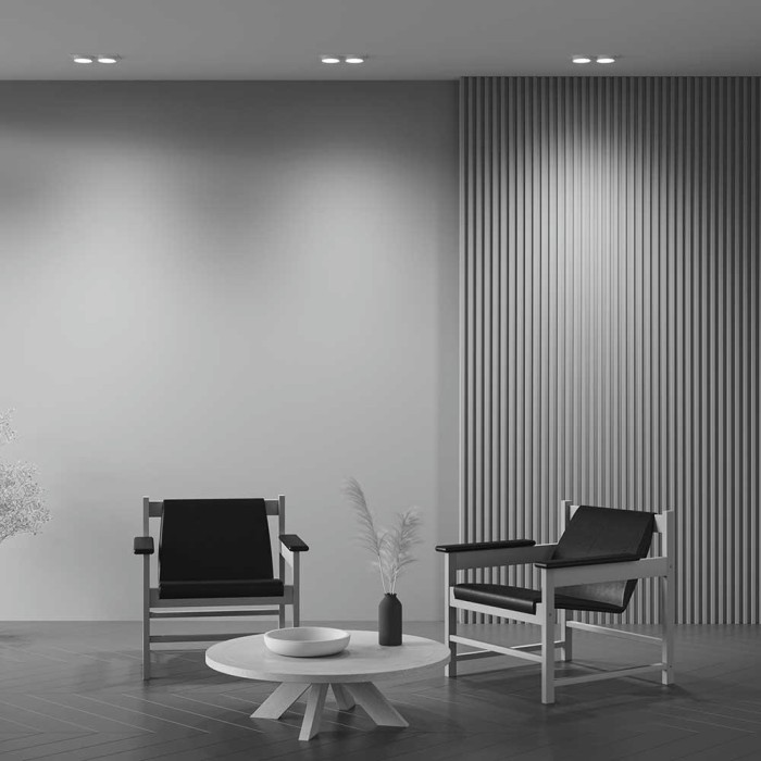 Встраиваемый светильник Maytoni Technical Hoop DL086-02-GX53-SQ-W