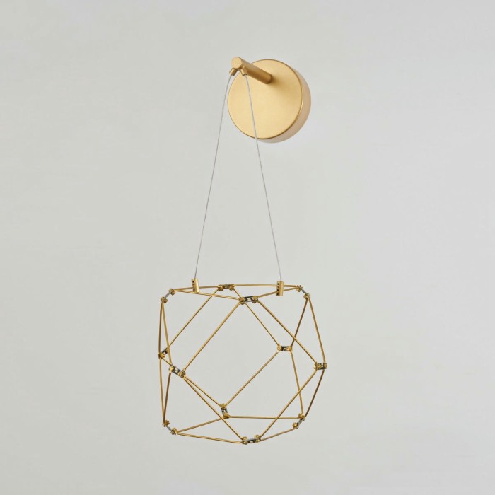 Настенный светодиодный светильник Eurosvet 90310/1 медь