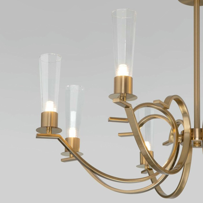 Подвесная люстра Eurosvet Rosher 60141/8 латунь