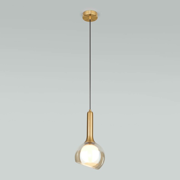 Подвесной светильник Eurosvet Fantasy 50188/1 янтарный