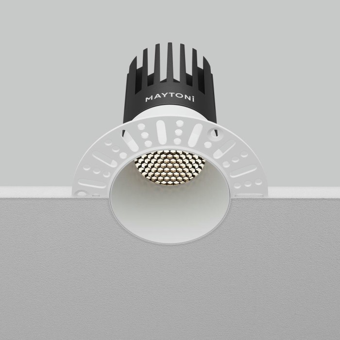 Встраиваемый светильник Maytoni Technical Dip DL122-15W-4K-TRS-W