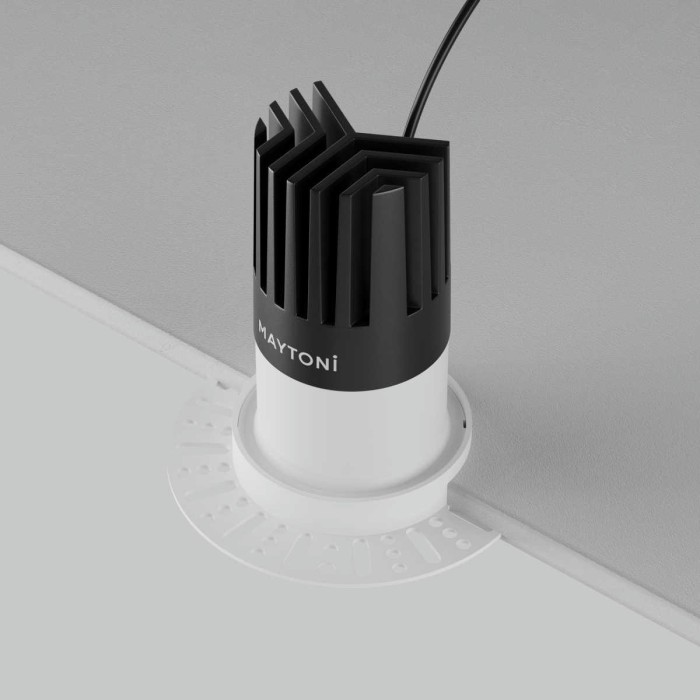 Встраиваемый светильник Maytoni Technical Dip DL122-15W-4K-TRS-W