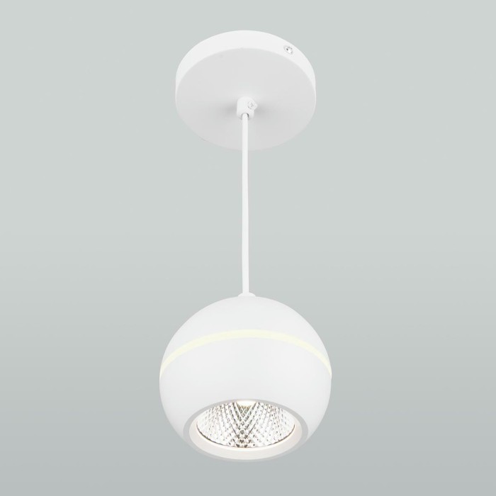 Подвесной светодиодный светильник Elektrostandard DLS023 9W 4200K белый a047774