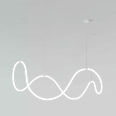 Подвесной светодиодный светильник Eurosvet 90288/1 белый