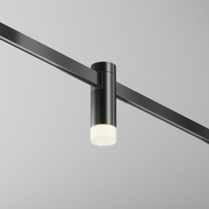 Трековый светодиодный светильник Maytoni Technical Flarity Skim TR145-1-3W3K-W-B