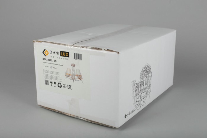 Потолочная люстра Omnilux Ugento OML-28407-05