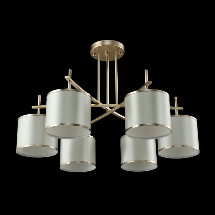 Потолочная люстра Crystal Lux Sergio PL6 Gold