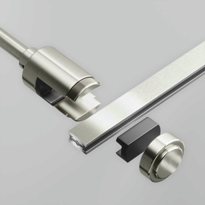 Крепление настенное Wall одинарное удлиненное Maytoni Technical TRA155CW-SL1-PT