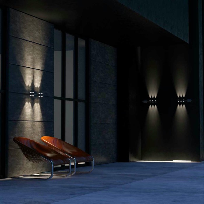 Уличный настенный светодиодный светильник Novotech Street Calle 358572