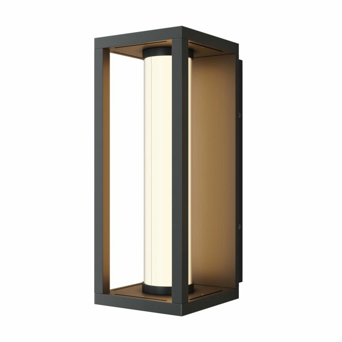 Уличный настенный светодиодный светильник Maytoni Outdoor Expo O480WL-L12B3K