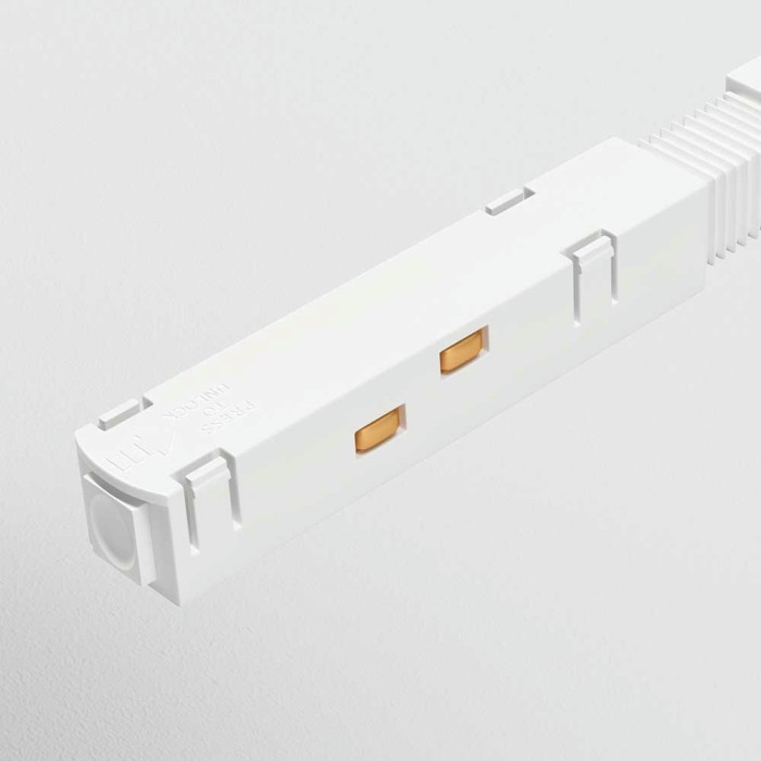Прямой коннектор питания для магнитного шинопровода Maytoni Technical Magnetic track system TRA004PC-22W