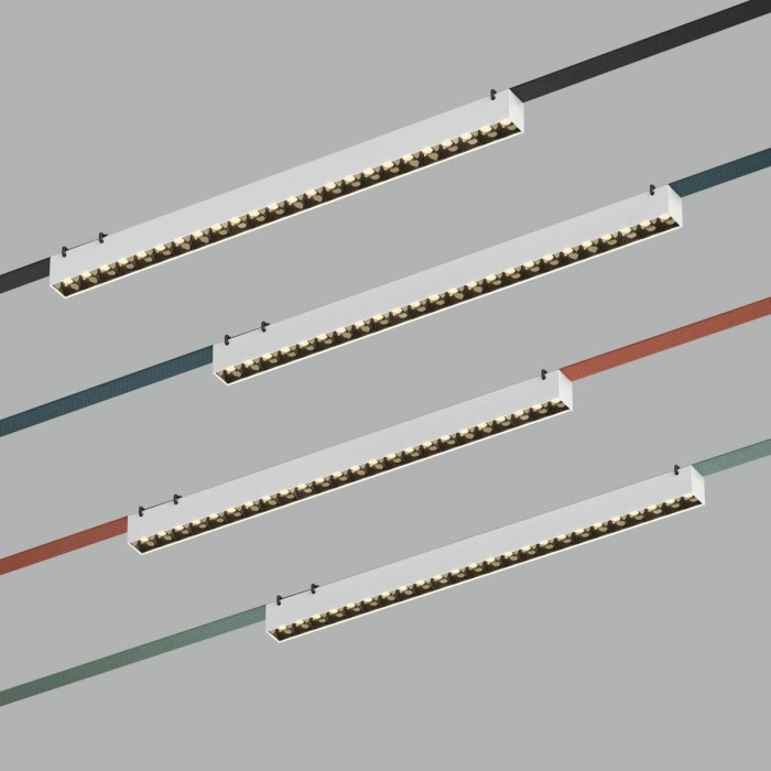 Трековый светильник Denkirs Belty Grill DK5573-WB