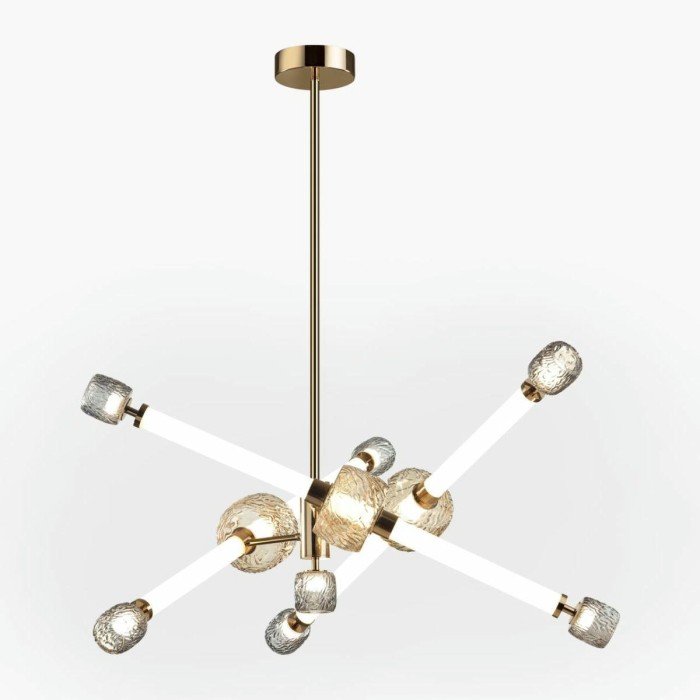 Подвесная светодиодная люстра Odeon Light Modern Kliff 5426/54CL