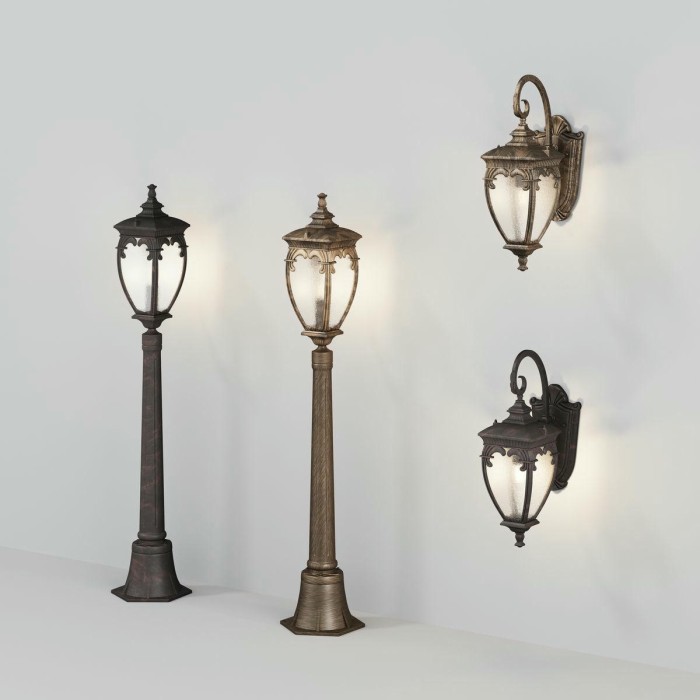 Уличный светильник Maytoni Fleur O414FL-01GB1