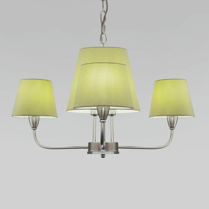 Подвесная люстра Eurosvet Milos 60153/6 никель