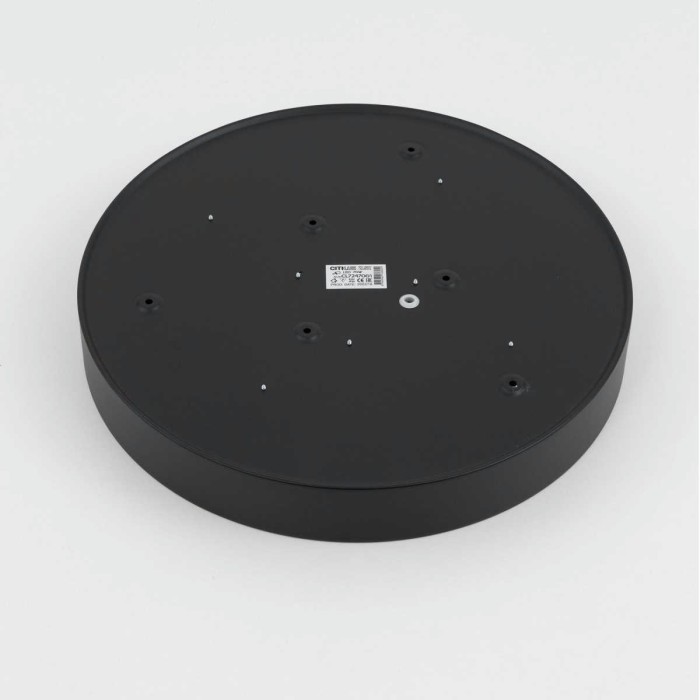 Потолочный светодиодный светильник с пультом ДУ Citilux Купер RGB Черный CL72470G1