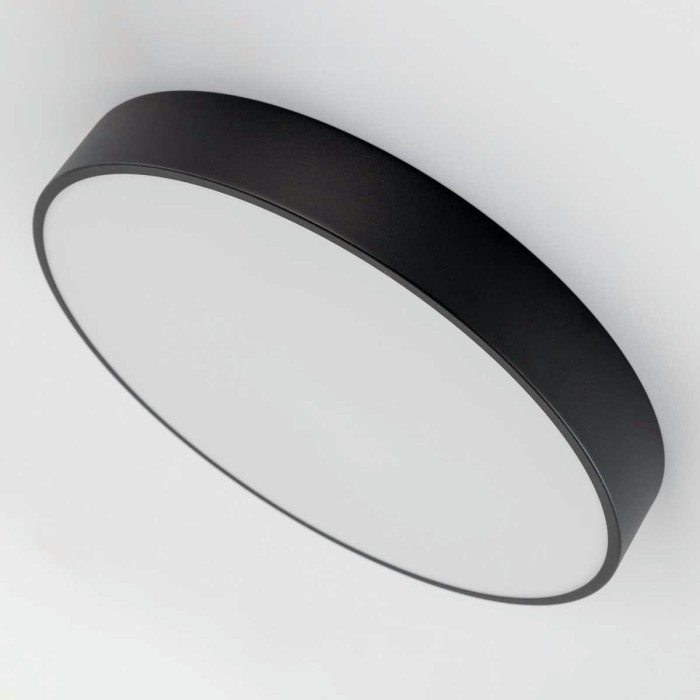 Потолочный светодиодный светильник с пультом ДУ Citilux Купер RGB Черный CL72470G1