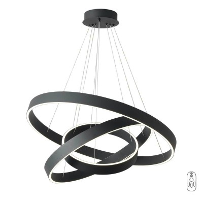 Подвесная люстра Crystal Lux TRON SP158W LED BLACK