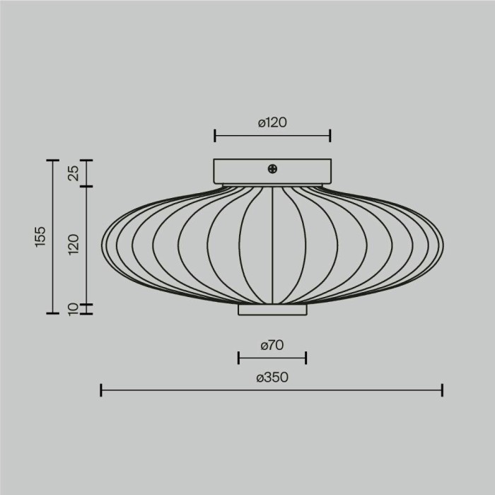 Настенный светодиодный светильник Maytoni Amulet MOD555WL-L8CH4K