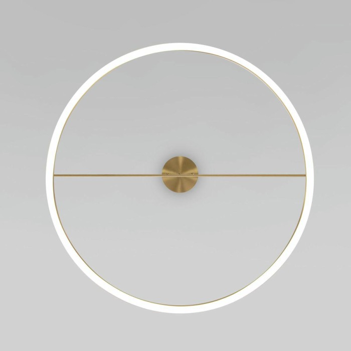 Подвесной светодиодный светильник Eurosvet Over 90323/1 латунь