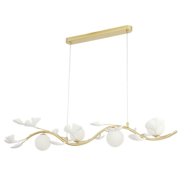 Подвесная люстра Crystal Lux Colibri SP4 Gold