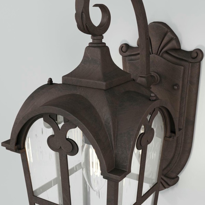 Уличный настенный светильник Maytoni Outdoor Albion O413WL-01BZ