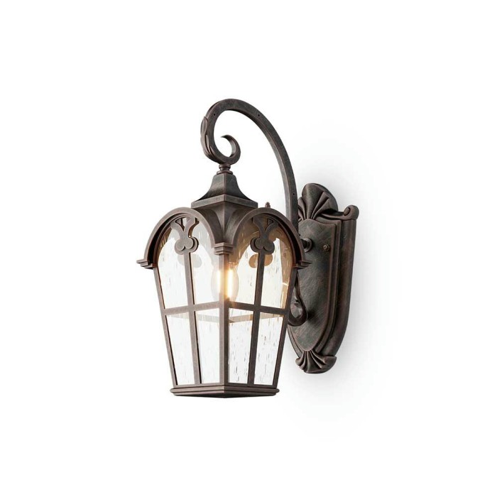 Уличный настенный светильник Maytoni Outdoor Albion O413WL-01BZ