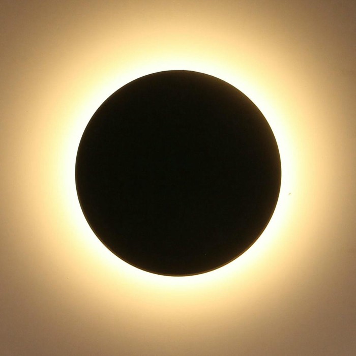 Уличный настенный светодиодный светильник Arte Lamp Nimbo A3412AL-1BK