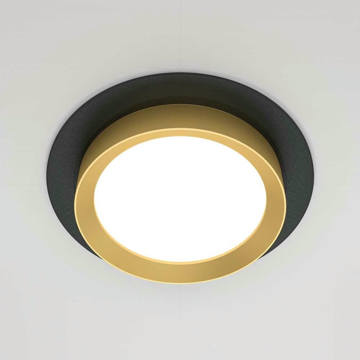 Встраиваемый светильник Maytoni Hoop DL086-GX53-RD-BG