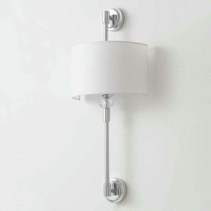 Бра Crystal Lux VINTAGE AP2 CHROME