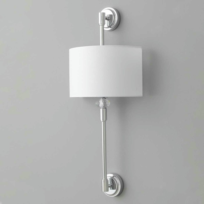 Бра Crystal Lux VINTAGE AP2 CHROME