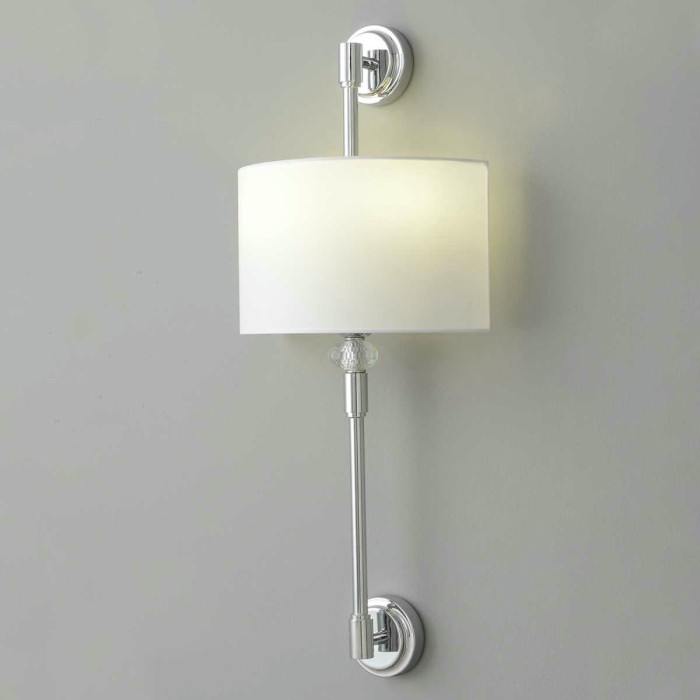 Бра Crystal Lux VINTAGE AP2 CHROME