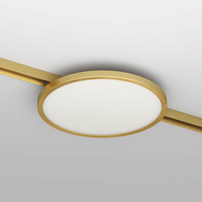 Трековый светодиодный светильник Denkirs Shine Flow DK5763-SB