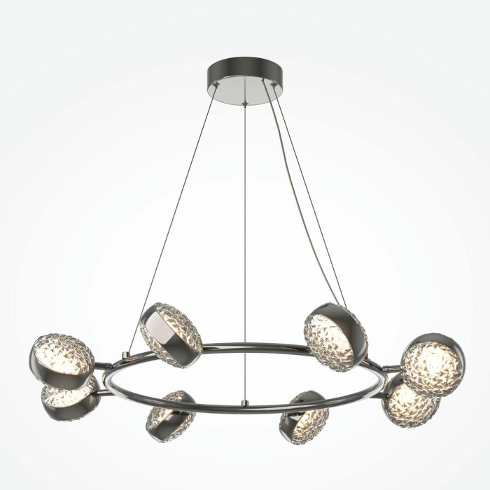 Подвесная светодиодная люстра Maytoni Mind MOD299PL-L80BC3K