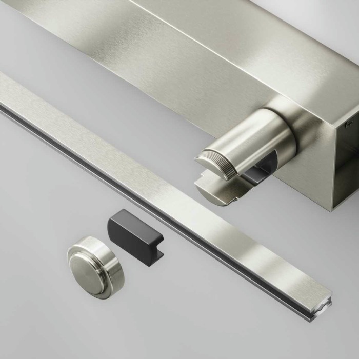 Основание настенное Wall для блока питания с вводом питания Maytoni Technical TRA155CW-BB-PT