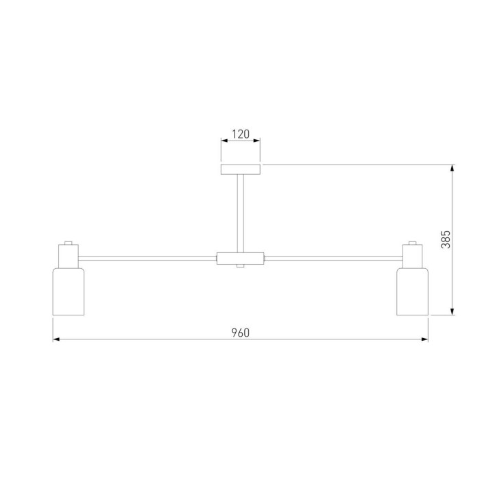 Потолочная люстра Eurosvet Vegga 70160/12 латунь Smart