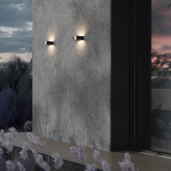 Уличный настенный светодиодный светильник Maytoni Cont O464WL-L18GF3K