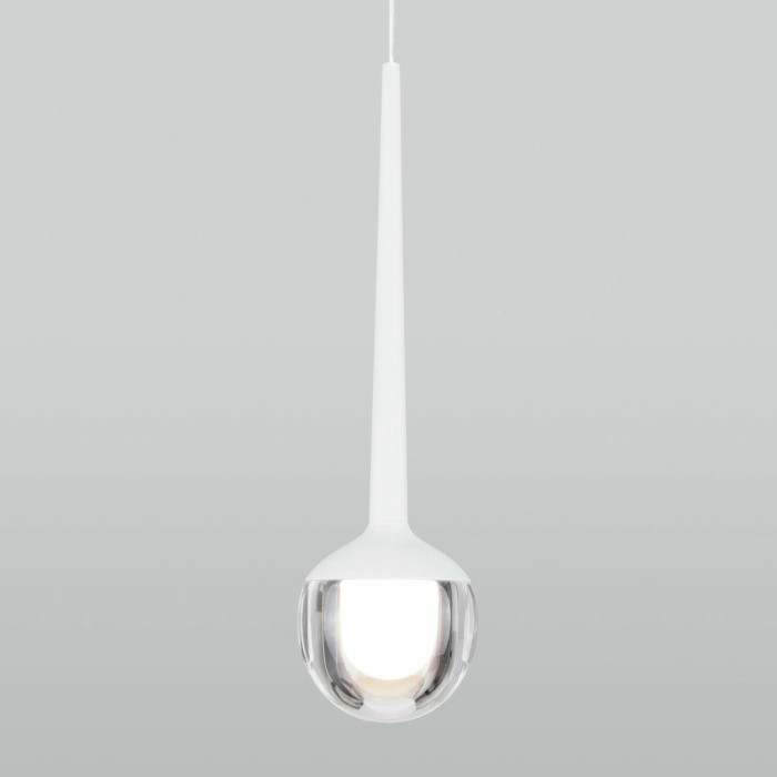 Подвесной светодиодный светильник Elektrostandard DLS028 6W 4200K белый a047769