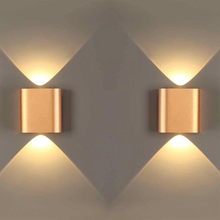 Настенный светодиодный светильник Odeon Light Hightech Magnum 4212/2WL