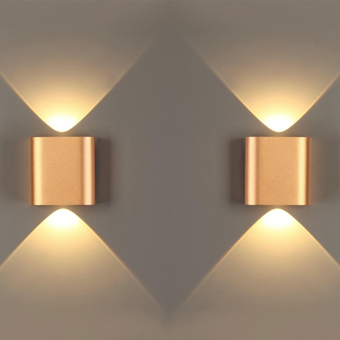 Настенный светодиодный светильник Odeon Light Hightech Magnum 4212/2WL