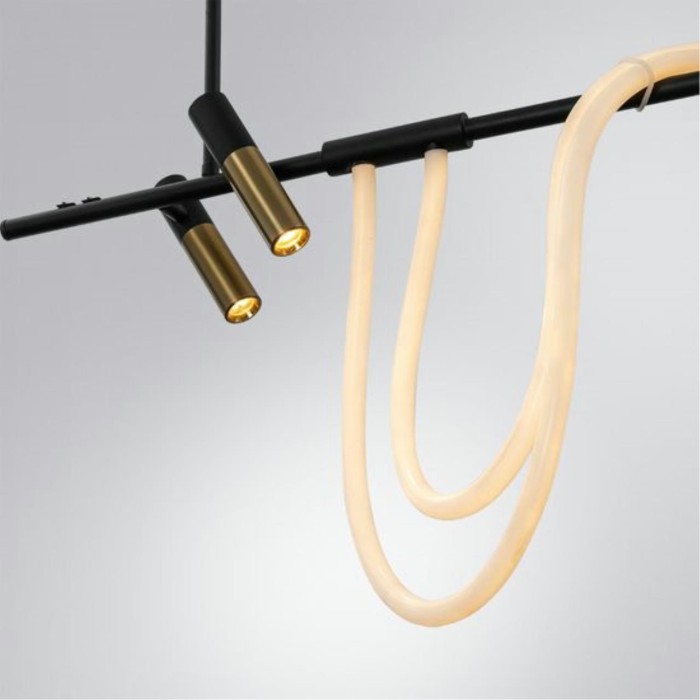 Подвесная светодиодная люстра Arte Lamp Klimt A2850SP-45BK