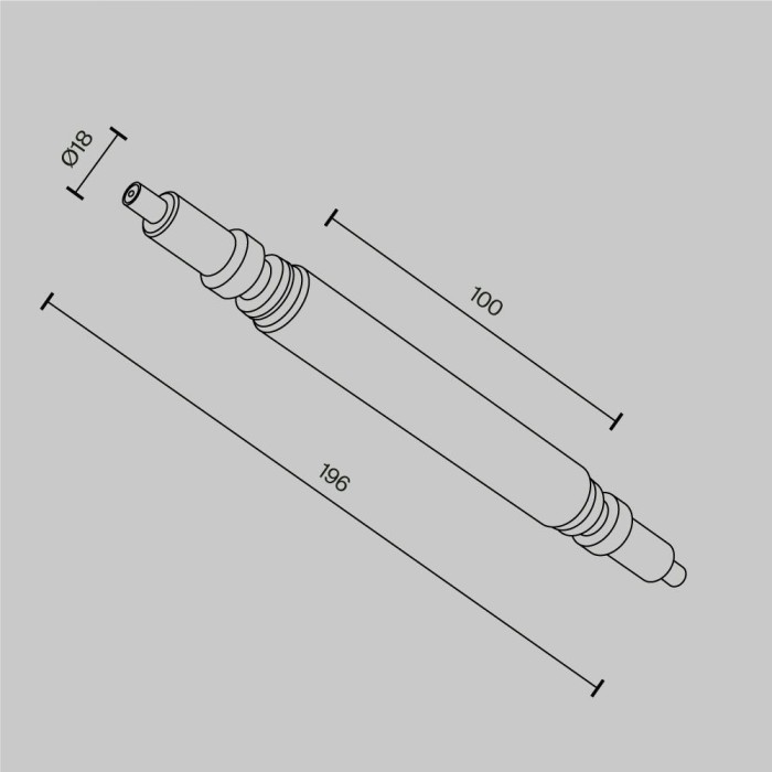 Коннектор Maytoni Technical CA004RC-B