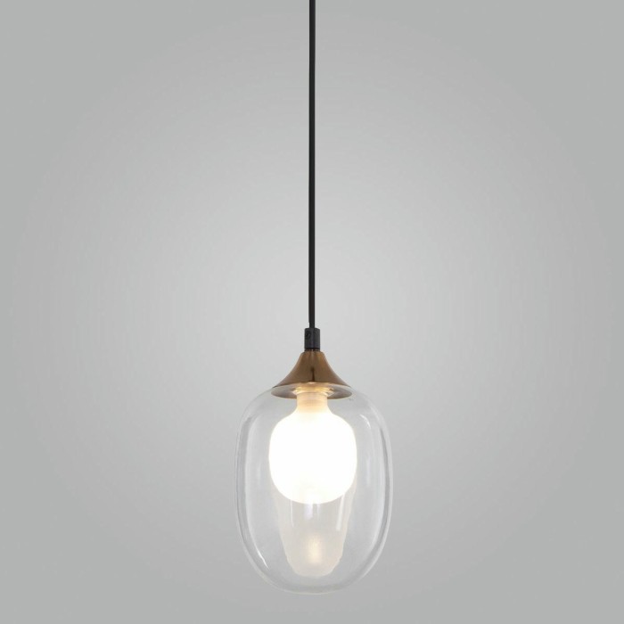 Подвесной светильник Eurosvet Spritz 70216/1 латунь