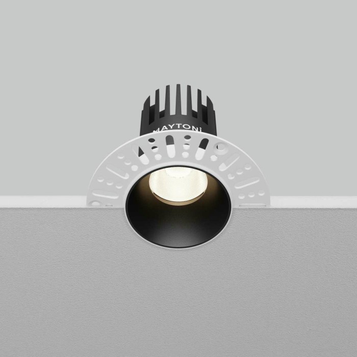 Встраиваемый светильник Maytoni Technical Dip DL119-10W-4K-TRS-B